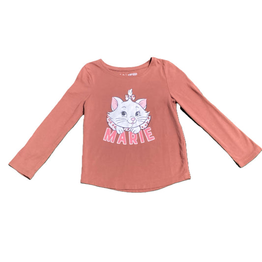 3T Girls Jumping Beans Marie Cat Long Sleeve Shirt