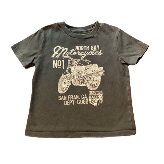 18-24 Boys Baby Gap Dark Gray North Bay Motorcycles Tee