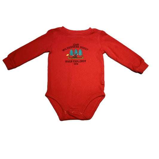 6-9 Boys Carter's Long Sleeve Little Wilderness Scout Onesie