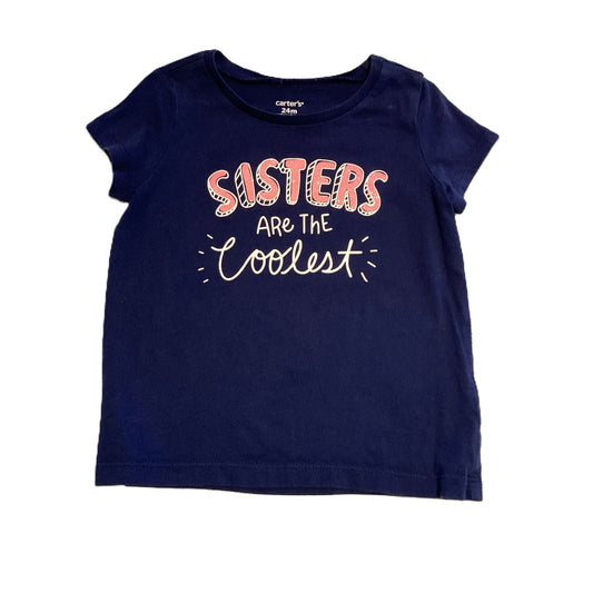 18-24 Girls Carter's Sisters Are The Coolest T-Shirt