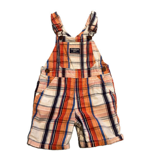 12-18 Boys Oshkosh Multi-Colored Overalls