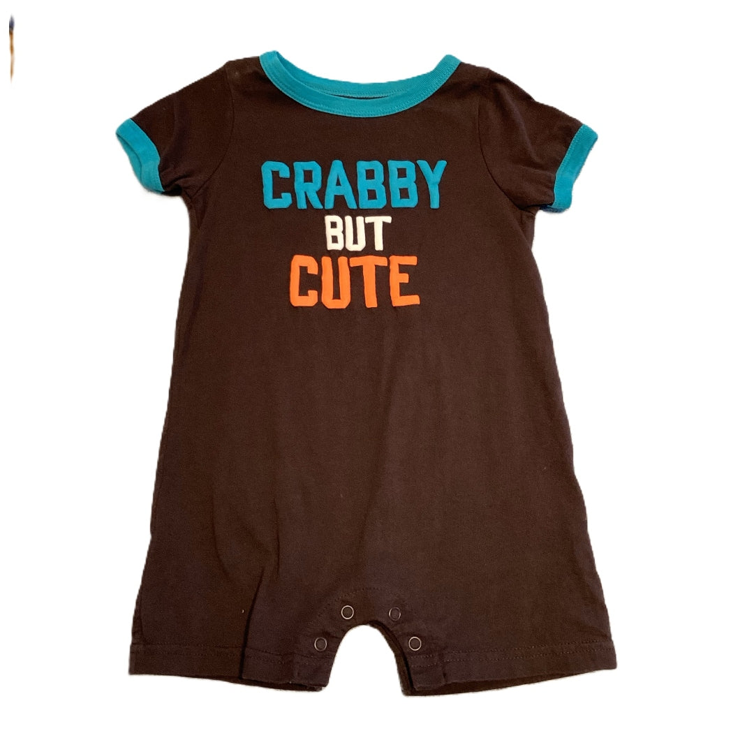 12-18 Boys Carter's Crabby But Cute Romper