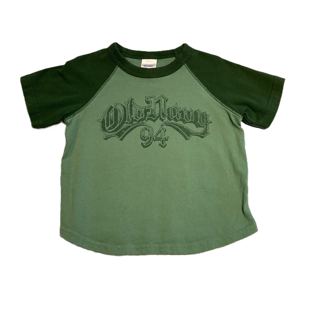 12-18 Boys Old Navy Vintage Green T-Shirt