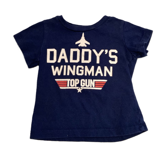 12-18 Boys TopGun Daddy's Wingman T-Shirt