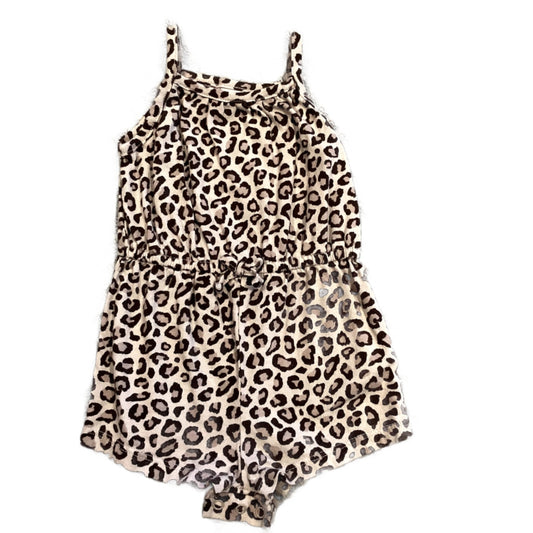 3-6 Girls Old Navy Cheetah Romper