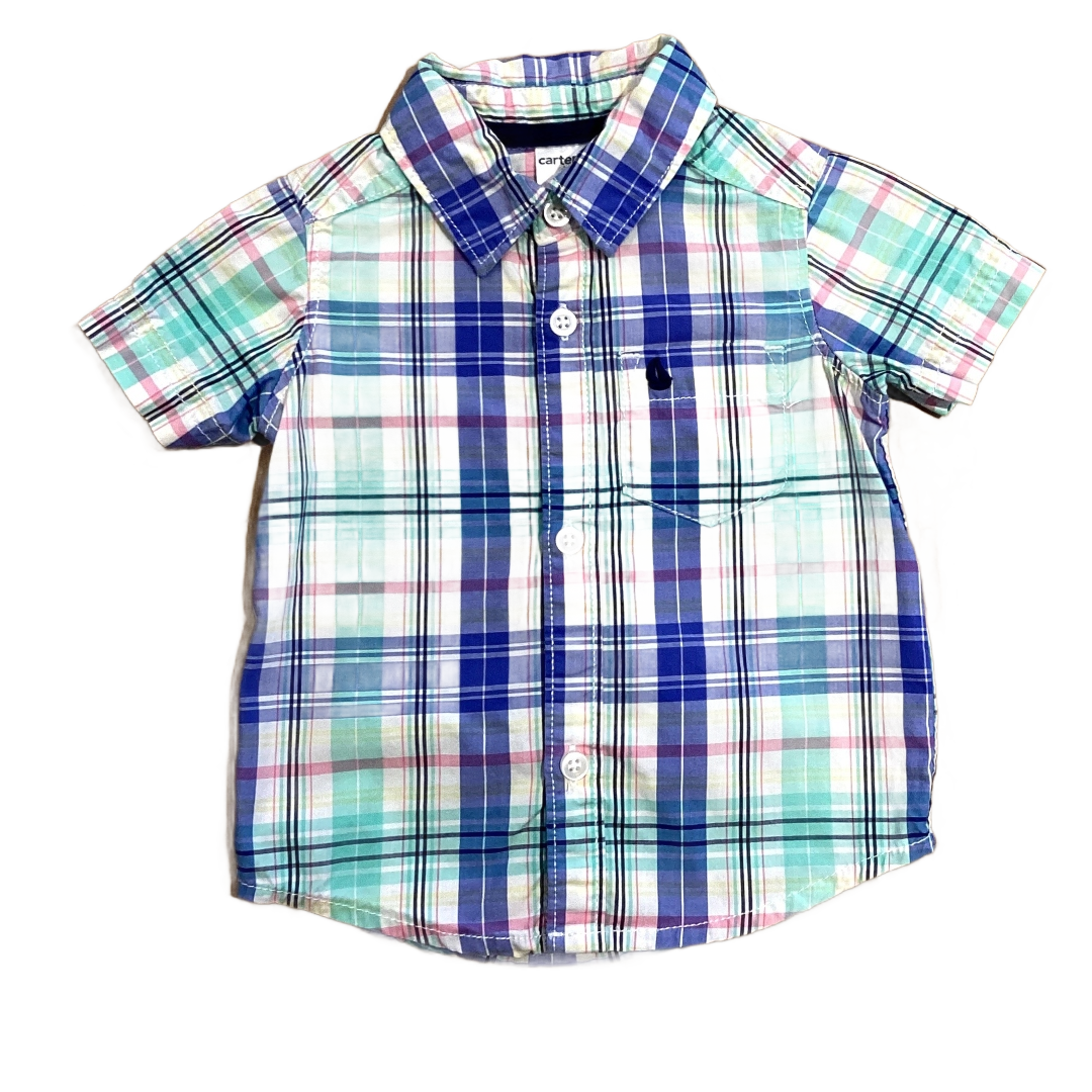 0-3 Boys Carter's Multi-Colored Polo Shirt