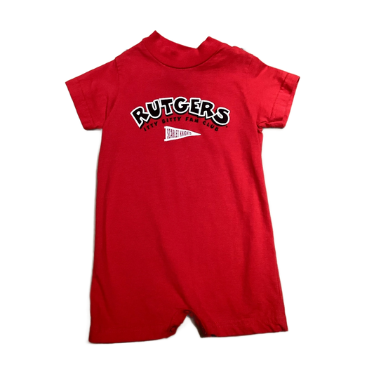 3-6 Boys Kiddy Kats Rutgers Onesie