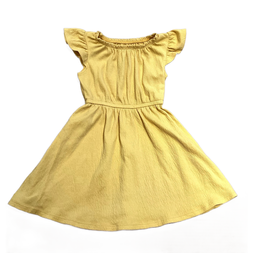 3T Girls Jumping Beans Dark Yellow Dress