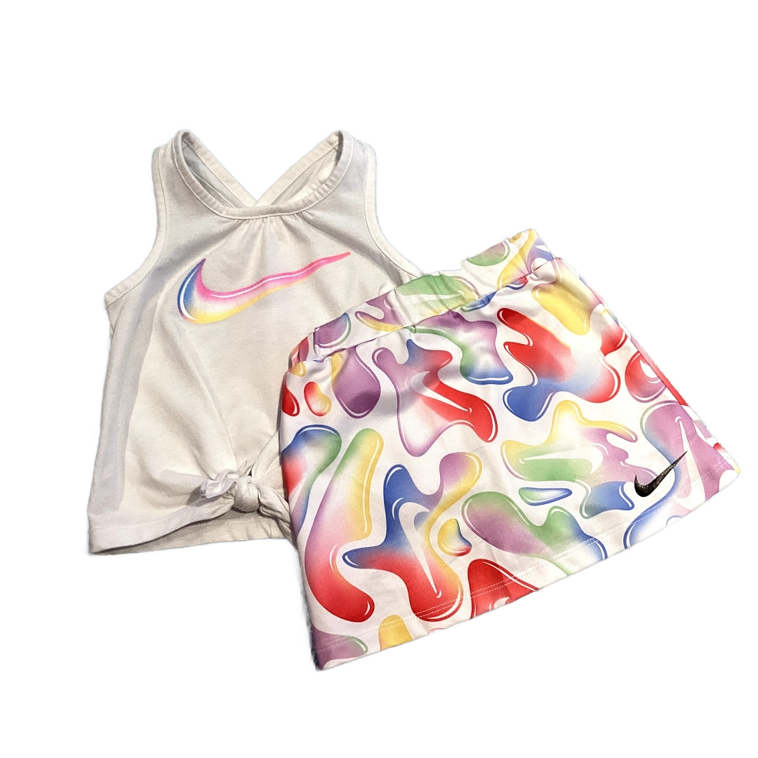 3T Girls Nike Crossback Tank Top, Matching Sport Skort