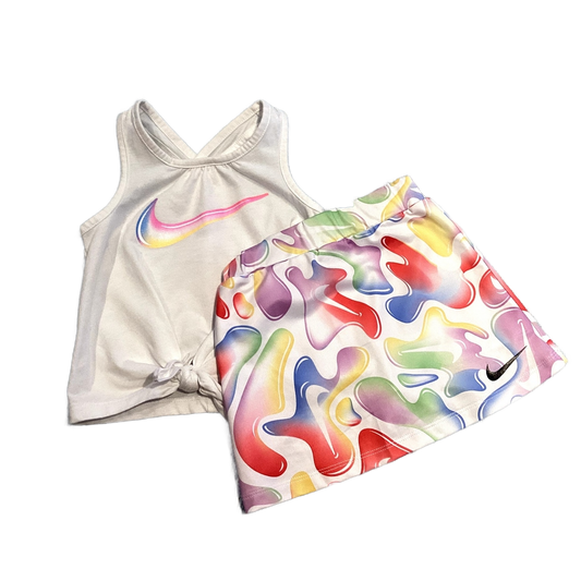 3T Girls Nike Crossback Tank Top, Matching Sport Skort