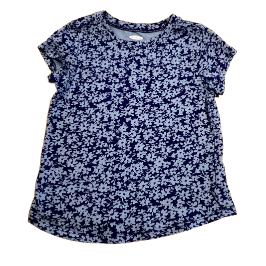 3T Girls Old Navy Blue Floral Tshirt