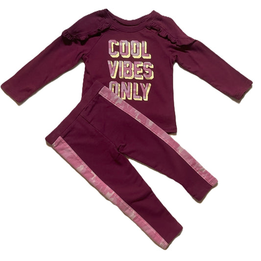 2T Girls Garanimals Cool Vibes Matching Set