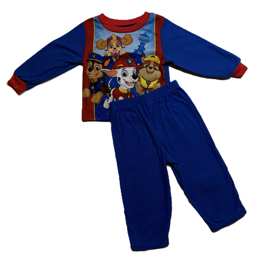 2T Boys Nickelodeon Paw Patrol Fleece Pajamas