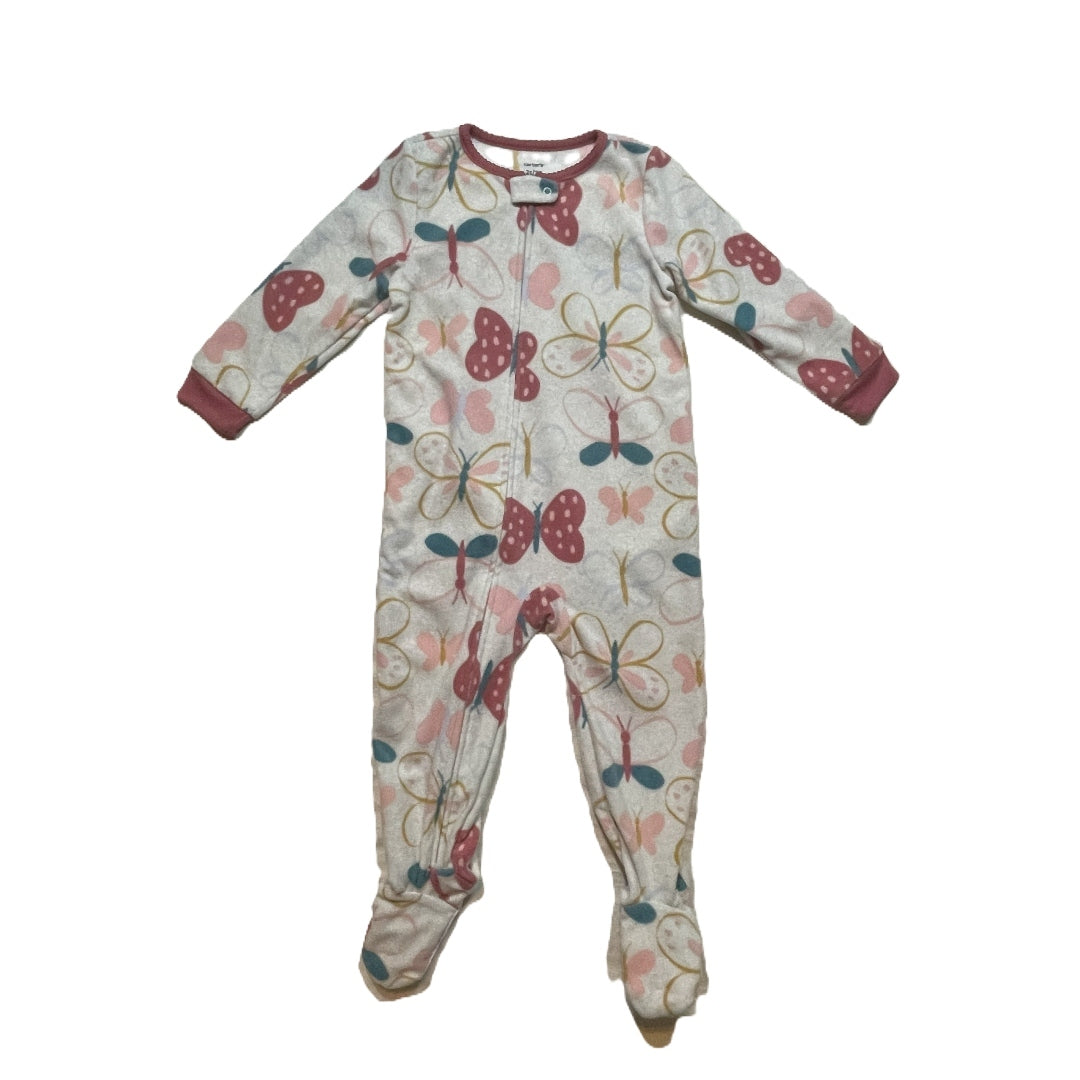 2T Girls Carter's Fleece Sleeper