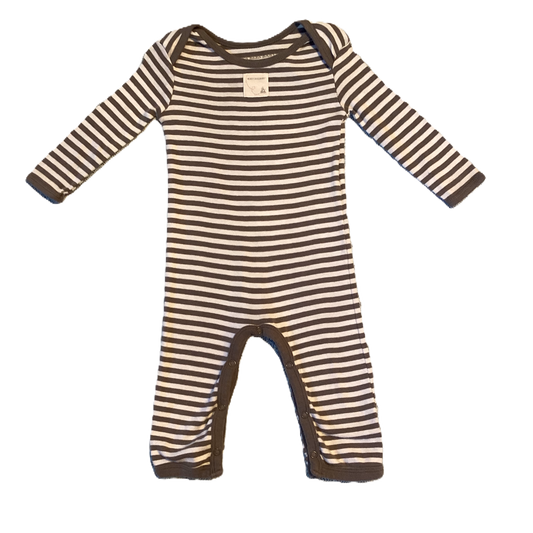 6-9 Boys Burts Bees Babies Striped One Piece