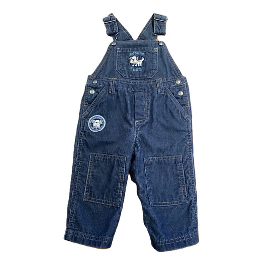 9-12 Boys Koala Kids Rescue Team Corduroy Overalls