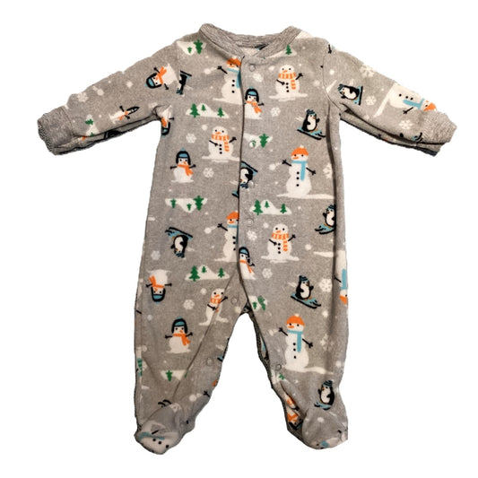 0-3 Boys Carter's Penguin and Snowmen Sleeper