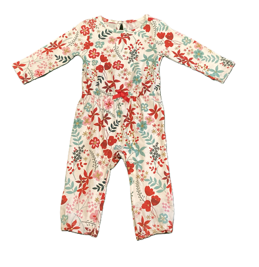 6-9 Girls Just One You NWT Winter Floral One Piece