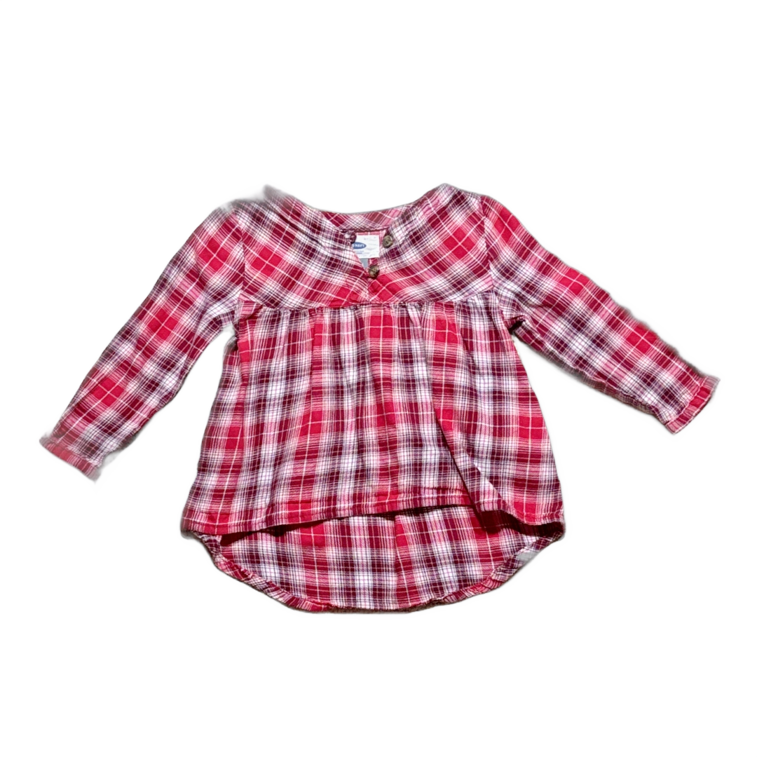 12-18 Girls Old Navy Plaid Tunic