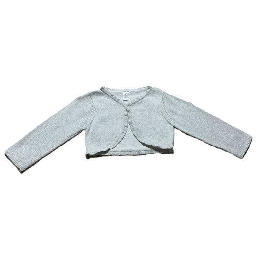 9-12 Girls Carter's Gray Sparkly Shrug